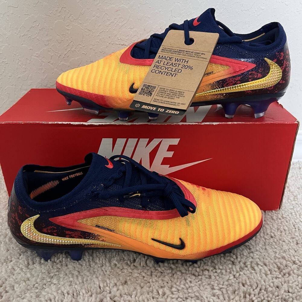 Nike Phantom 6 Elite FG Low Erling Haaland Cleats Men's Size 7.5 HQ2332-800 New